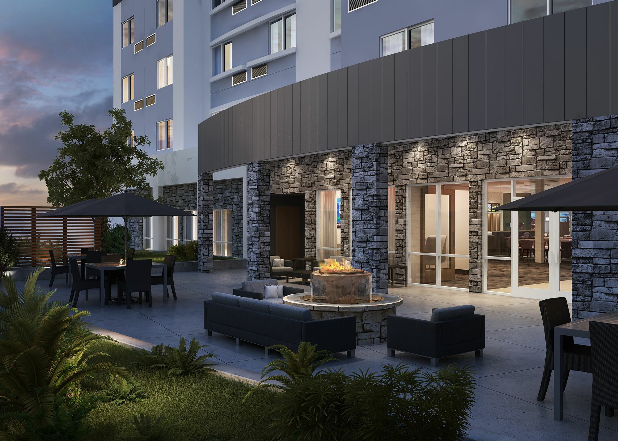 Courtyard By Marriott Houston Intercontinental Airport Hotel Kültér fotó